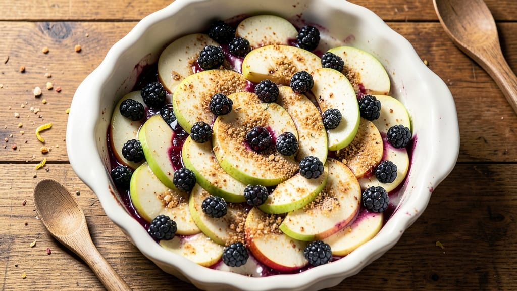 Apple Blackberry Pie Filling Recipe: Dual-Fruit Spice Symphony in One Bowl