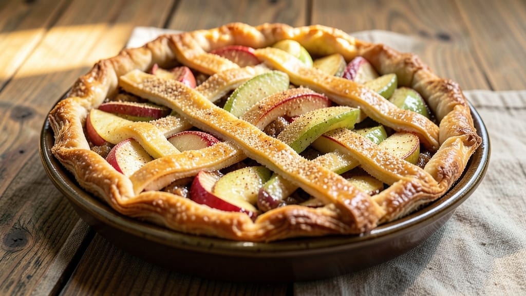 Real Dutch Apple Pie Recipe: Buttery Lattice Crust With Spiced Filling
