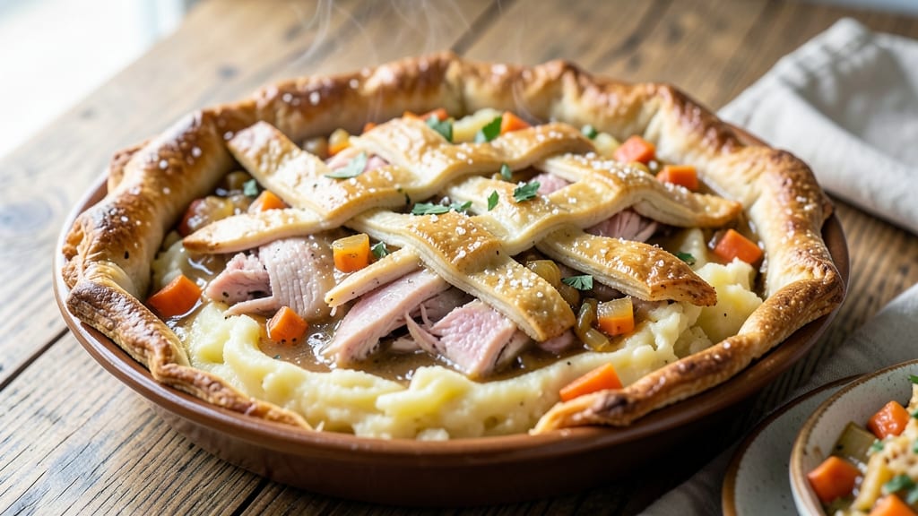Pioneer Baking Mix Chicken Pot Pie Recipe: Foil-Sealed Crust That Stays Golden All Night
