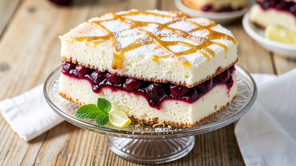 Angel Food Cake Mix and Cherry Pie Filling Recipe: Two-Layer Dessert Without the Fuss