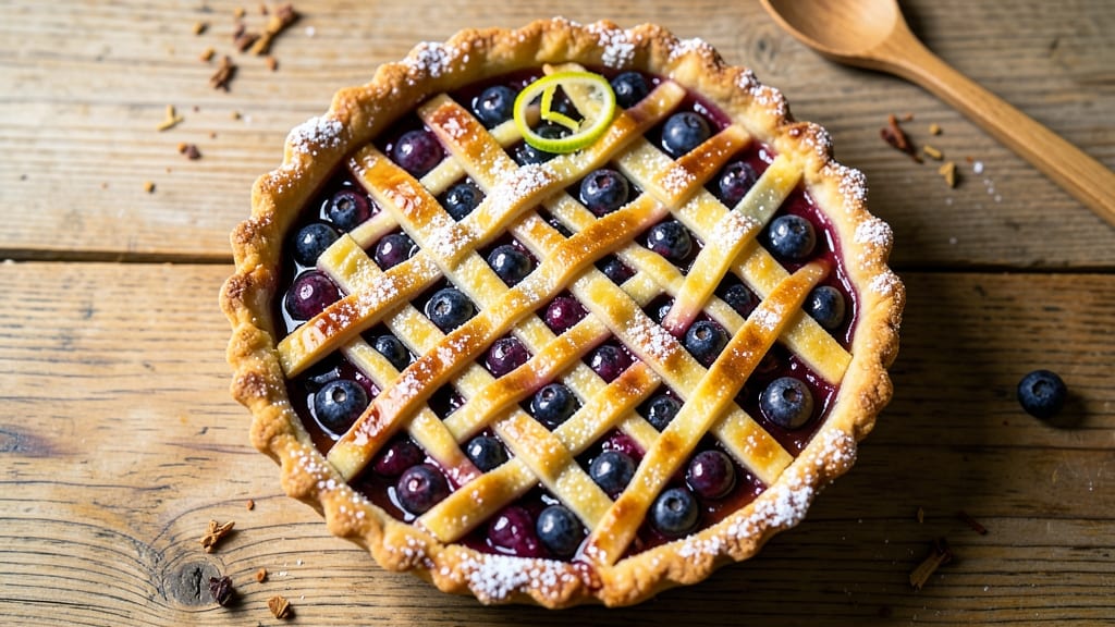 6-Inch Blueberry Pie Recipe: Mini Servings With Bursting Berry Flavor