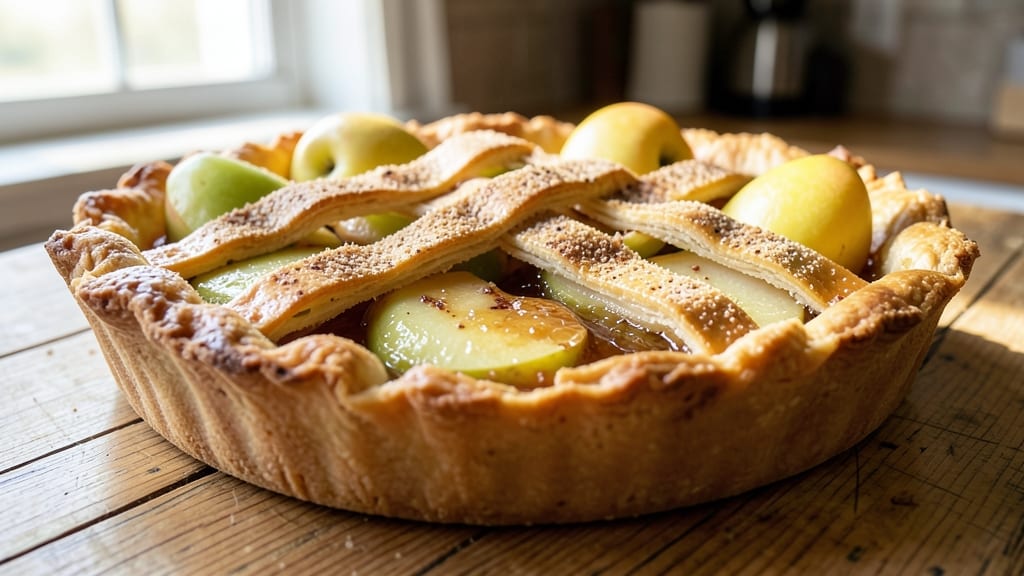 Sharlotka Apple Pie Recipe: Spiced Fruit and Buttery Crust Harmony