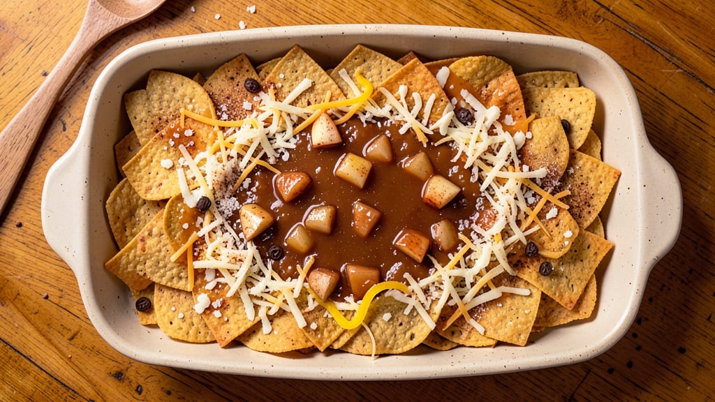 Apple Pie Churro Nachos Recipe: Warm Cinnamon Sugar Crunch with Gooey Caramel Drizzle