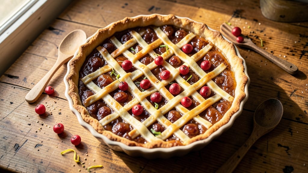 Amish Gooseberry Pie Recipe: Rustic Fruit-Filled Crust That Stays Golden