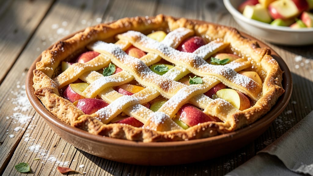 Stay At Home Chef Apple Pie Recipe: Homemade Lattice Crust With Spiced Filling Magic