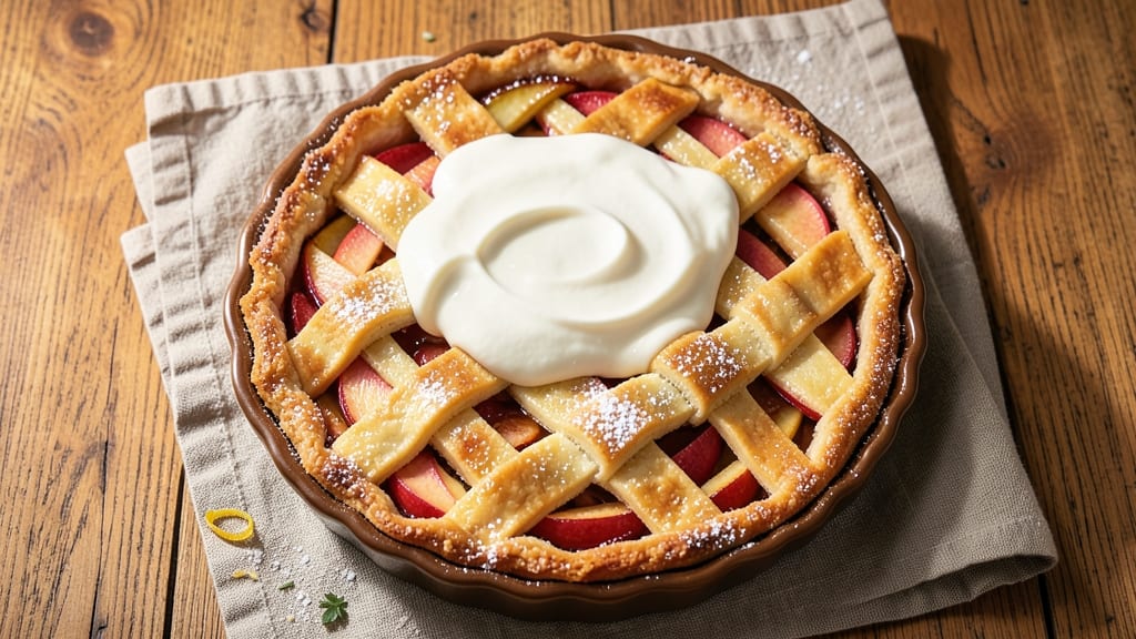 Silver Palate Sour Cream Apple Pie Recipe: Tart-Sweet Balance With Buttery Crust Layers