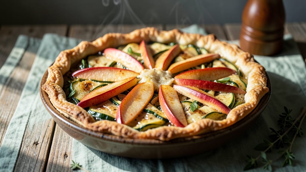 Apple Pie Recipe Made With Zucchini: Moist Zucchini-Apple Swirl That Fools Everyone