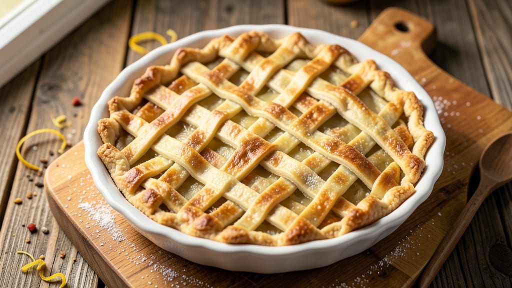 12-Inch Pie Crust Recipe: Buttery Layers That Stay Golden Through Baking
