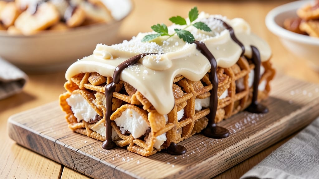 Rice Krispie Log Recipe: Gooey Marshmallow Swirl With Crunchy Clusters