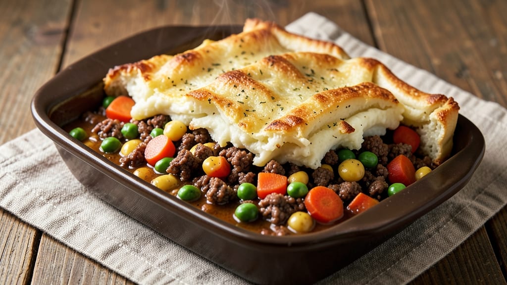 Shepherd's Pie Recipe With Baked Beans: Hearty Mash-Topped Comfort in One Dish