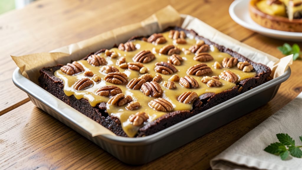 Pecan Pie Brownies Recipe Southern Living: Nutty Fudge Squares With Gooey Centers