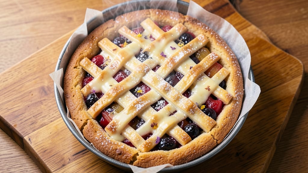 Pie-In-A-Cake Recipe: Crunchy Top, Gooey Center Magic