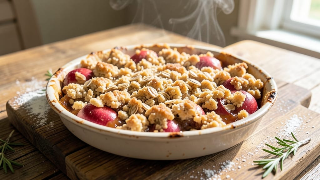 Pioneer Woman Apple Crumble Pie Recipe: Buttery Oat Topping Over Spiced Autumn Filling