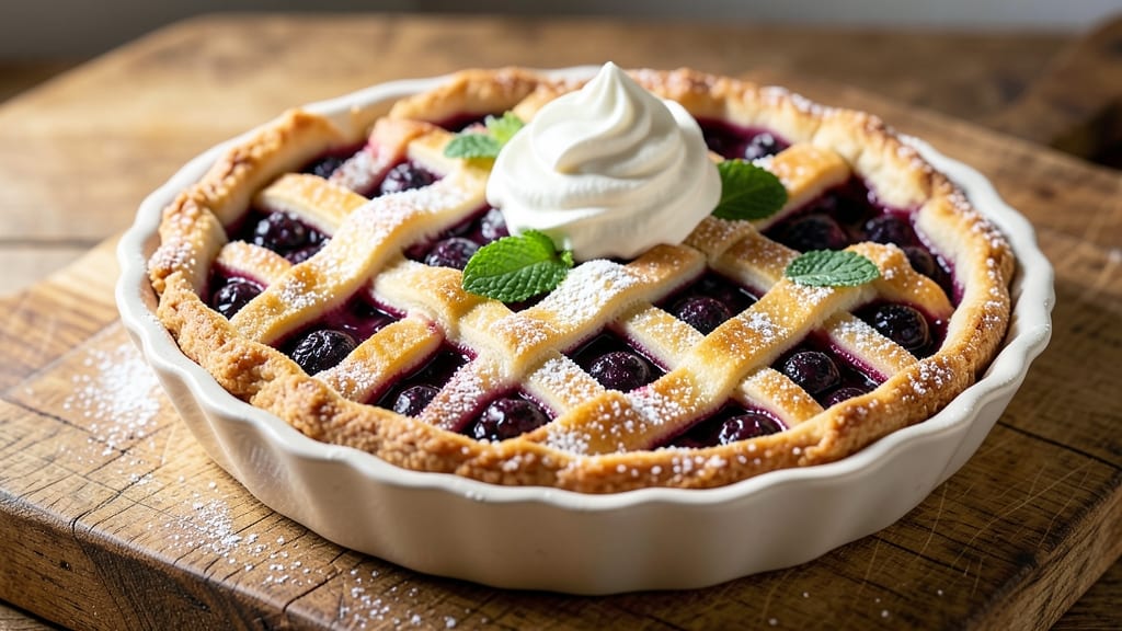 5 Star Blueberry Pie Recipe: Flaky Crust, Bursting With Juicy Berries