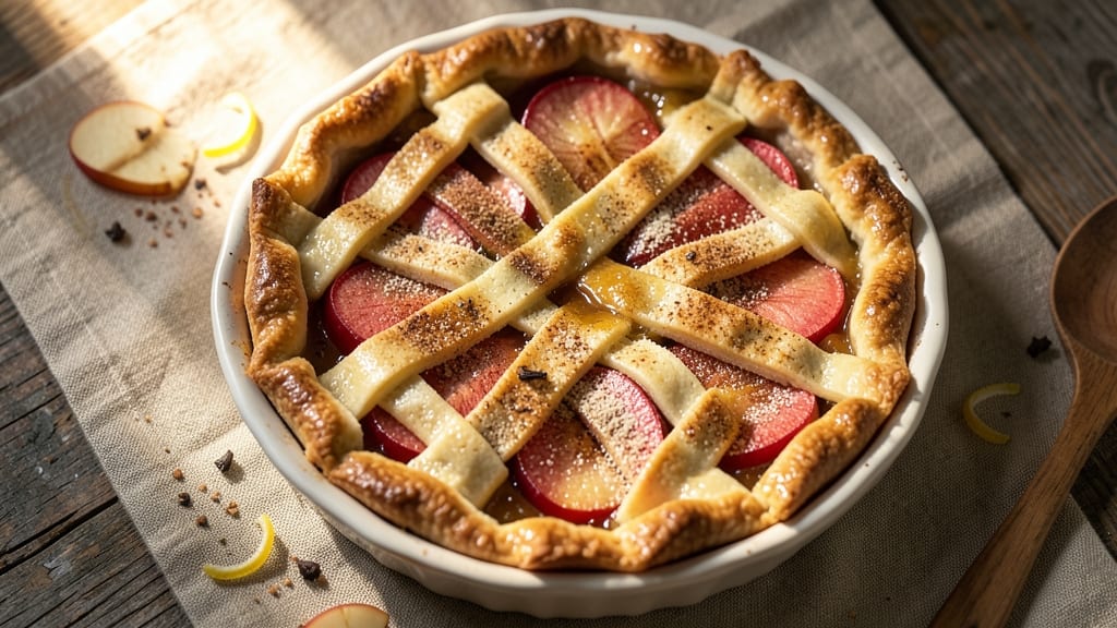 Short Apple Pie Recipe: Quick Crust and Spiced Filling in One Dish
