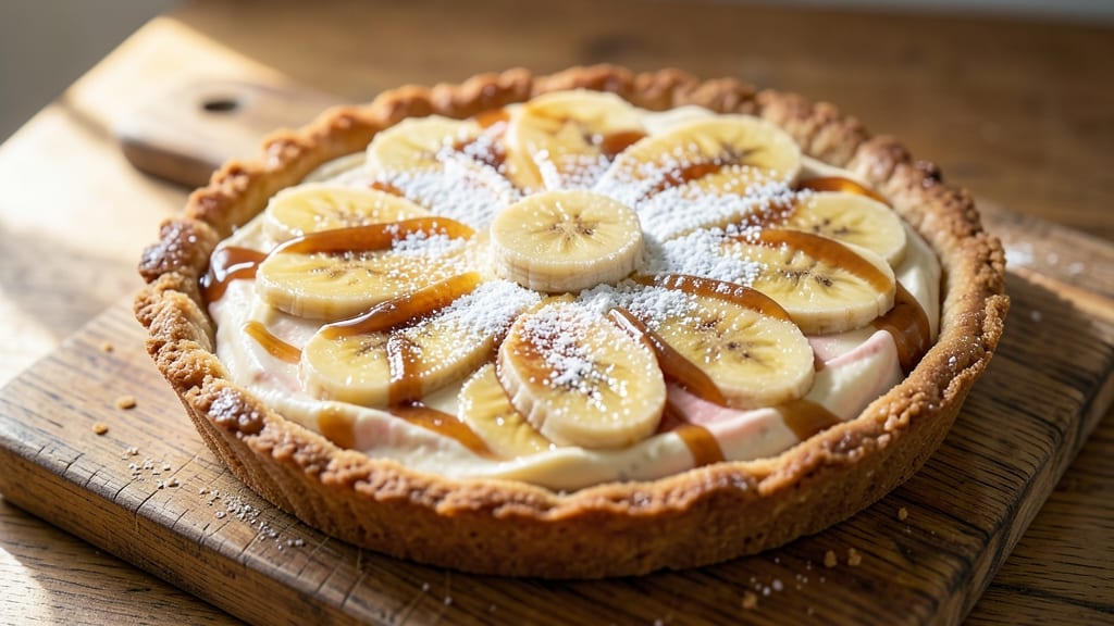 Quick Banana Pie Recipe: 30-Minute Crustless Cream Cheese Delight