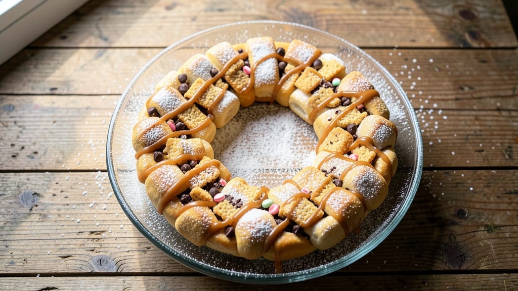 Rice Krispie Treat Wreath Recipe: Festive Holiday Edible Decor in 30 Minutes