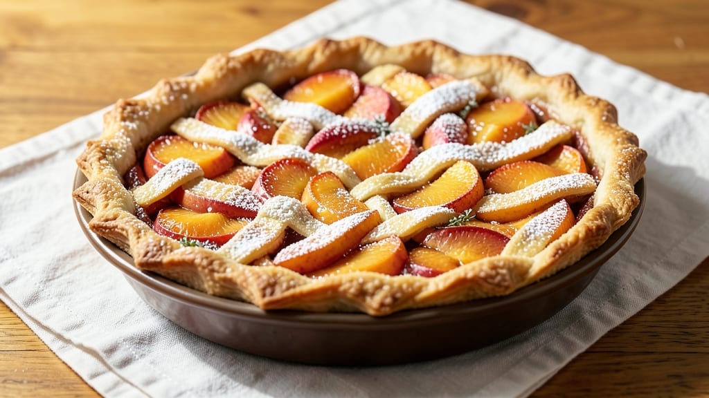 America's Test Kitchen Peach Pie Recipe: Foil-Sealed Crust That Stays Golden All Night