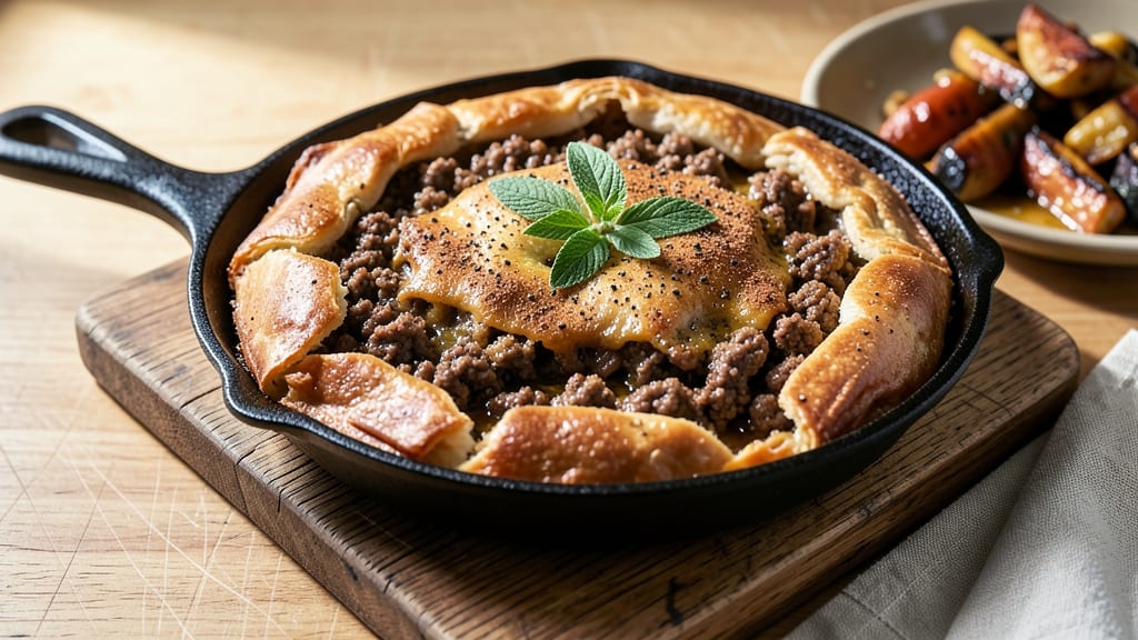 American Indian Meat Pie Recipe: Savory Gravy and Spiced Meat Harmony