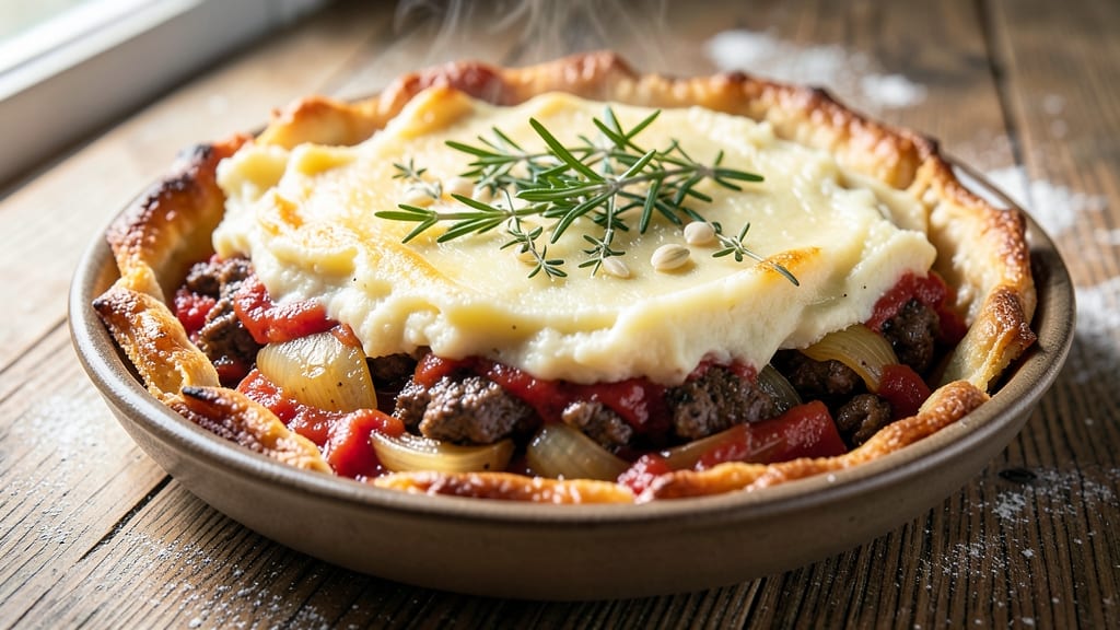 American Shepherd's Pie Recipe: Herb-Infused Beef and Potato Layers