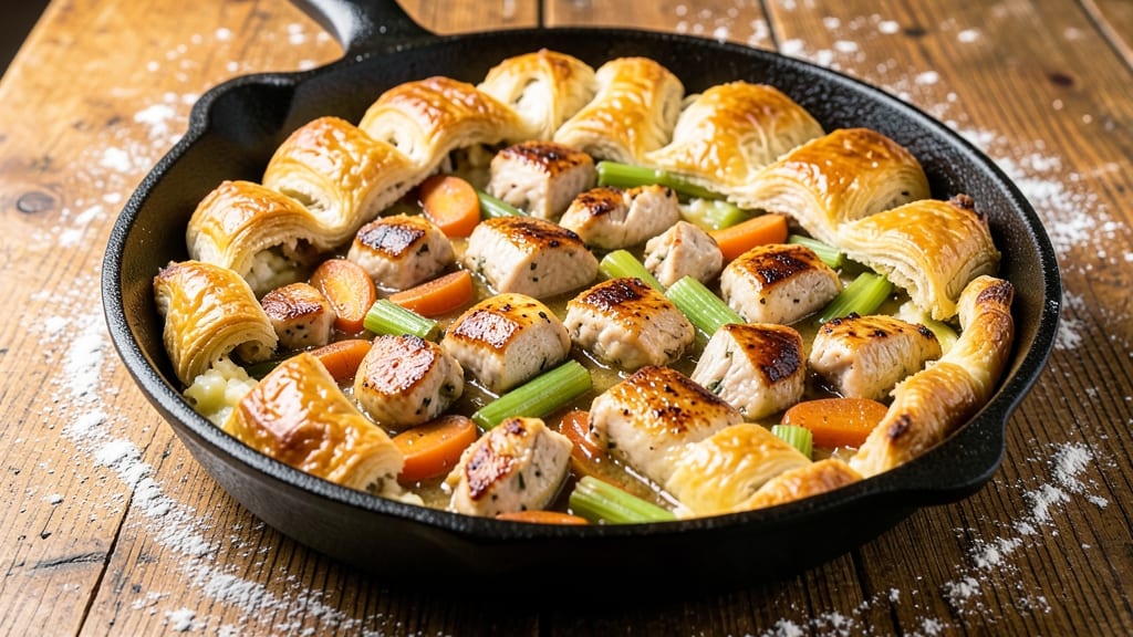 Pot Pie Recipe Using Crescent Rolls: Flaky Top, Hearty Filling, Foil-Sealed Magic