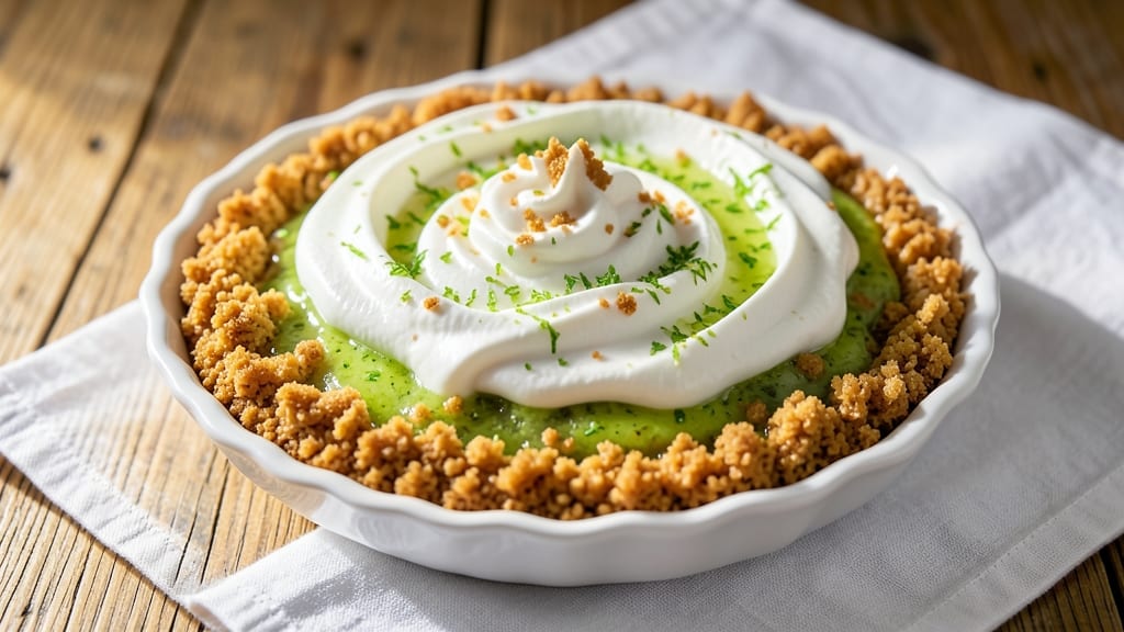 10-Minute Lime Cracker Pie Recipe: Zesty Citrus Crunch in Minutes