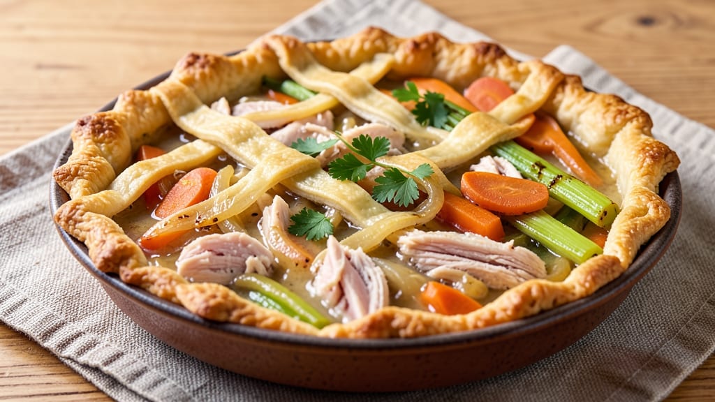 Pillsbury Homemade Chicken Pot Pie Recipe: Foolproof Flaky Crust Over Creamy Gravy