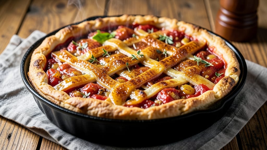 Paula Deen's Tomato Pie Recipe: Southern-Style Comfort With Foil-Sealed Crust