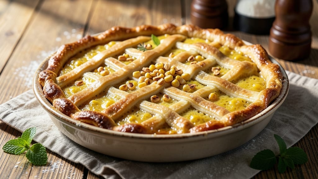 Amish Corn Pie Recipe: Rustic Filling With Buttery, Lattice-Topped Crust