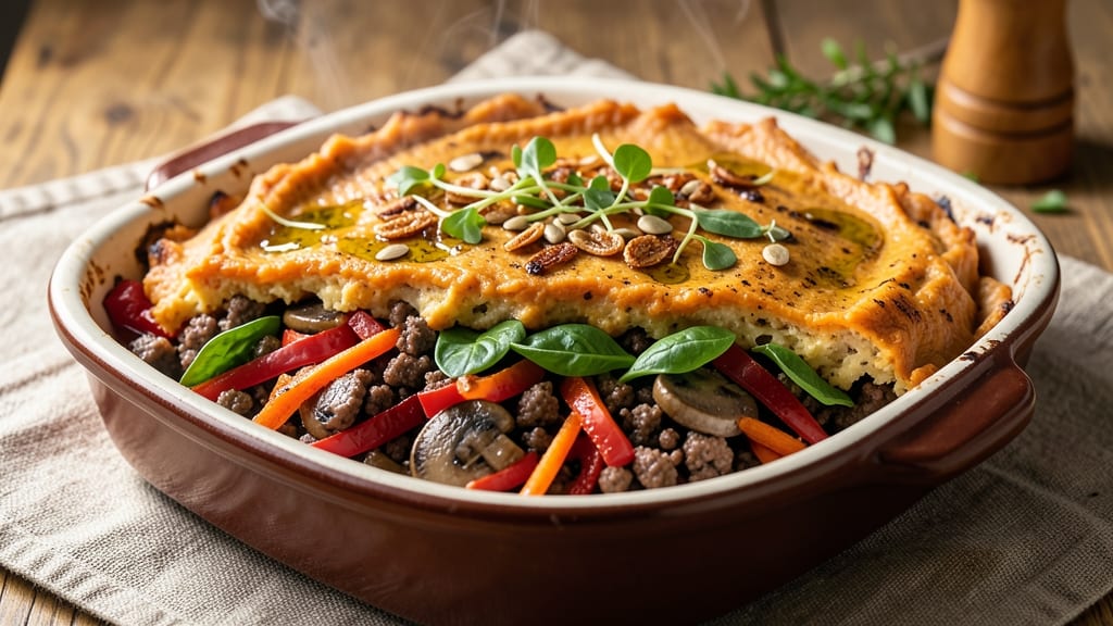 Anti-Inflammatory Shepherd's Pie Recipe: Turmeric-Ginger Mashed Potato Topping
