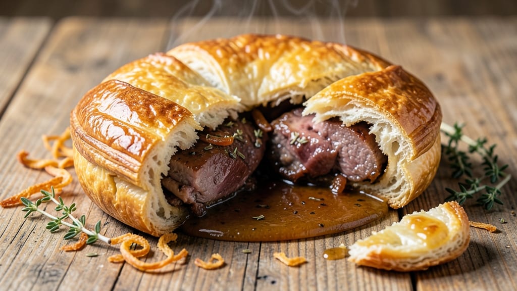 Pork Pie Recipe Hairy Bikers: Savory Gravy and Flaky Pastry Harmony
