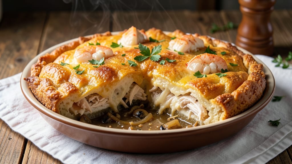 Red Lobster Cheddar Biscuit Pot Pie Recipe: Crispy Top, Creamy Gravy Harmony