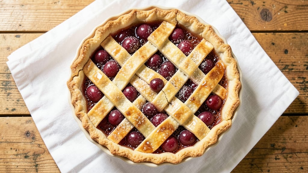 Alton Brown's Grape Pie Recipe: Foolproof Foil-Sealed Crust for Perfect Golden Edges