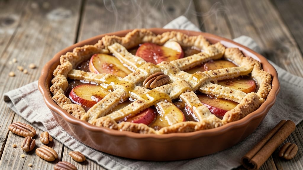 Soda Cracker Apple Pie Recipe: Crunchy Topping Crust With Buttery Layers