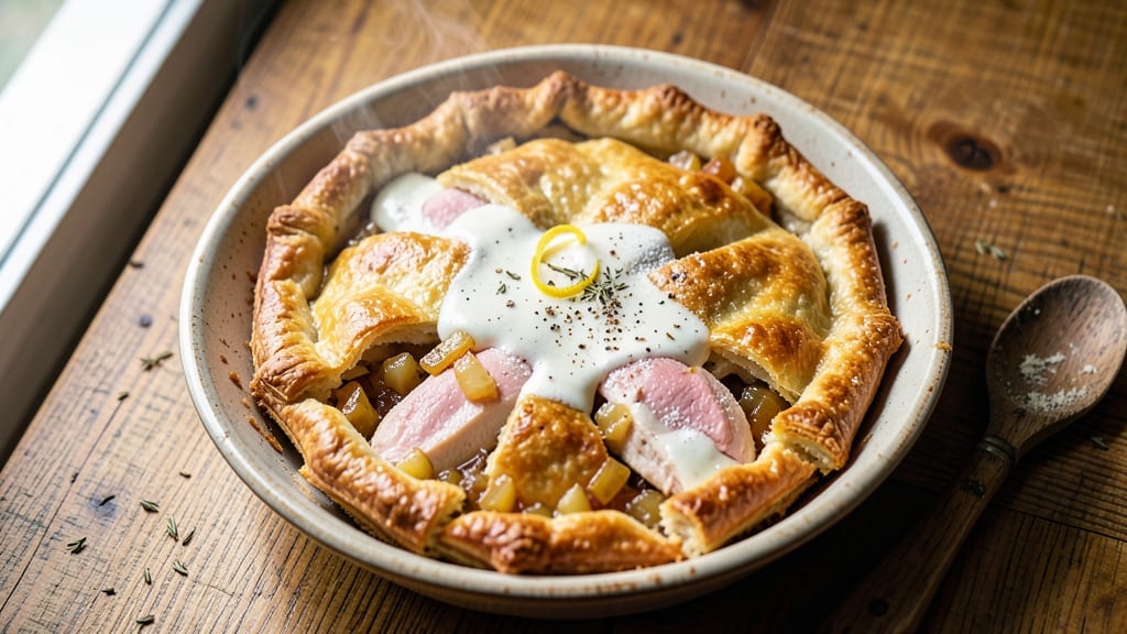 Single Crust Pot Pie Recipe: Flaky Pastry Hugs Savory Fillings to Golden Perfection