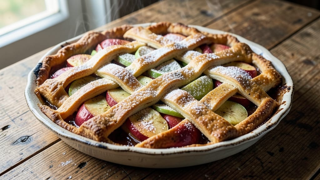 1894 German Apple Pie Recipe: Spiced Rum Infusion for Deep Flavor
