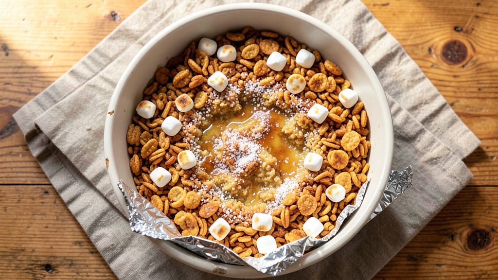Rice Krispie Crust Recipe: Foil-Sealed Crunch That Stays Crispy All Night