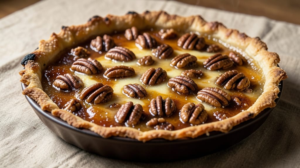 Anna Olson's Pecan Pie Recipe: Crispy Crust and Gooey Caramelized Centers