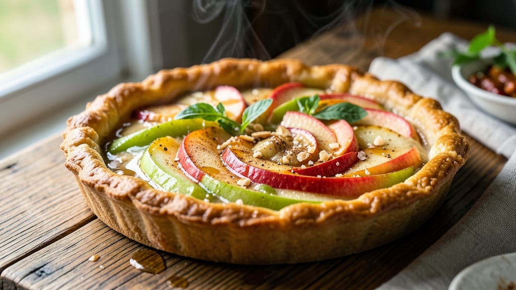Almond Apple Pie Recipe: Nutty Crunch Meets Spiced Autumn Filling