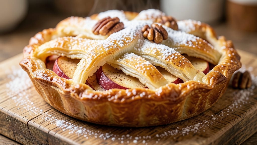 Apple Hand Pies Recipe With Puff Pastry: Spiced Apple Filling in Buttery Layers