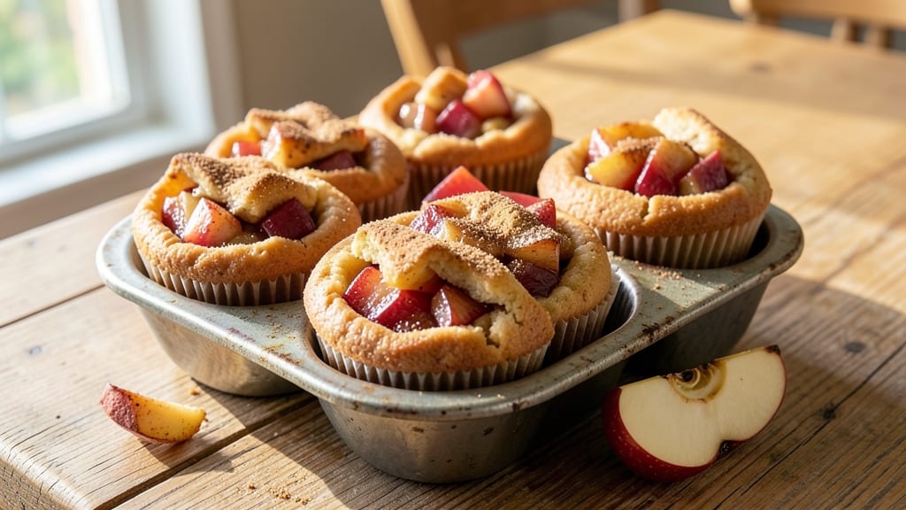 Apple Pie Cookie Cups Recipe: Warm Spice Bites With Crunchy Toppers
