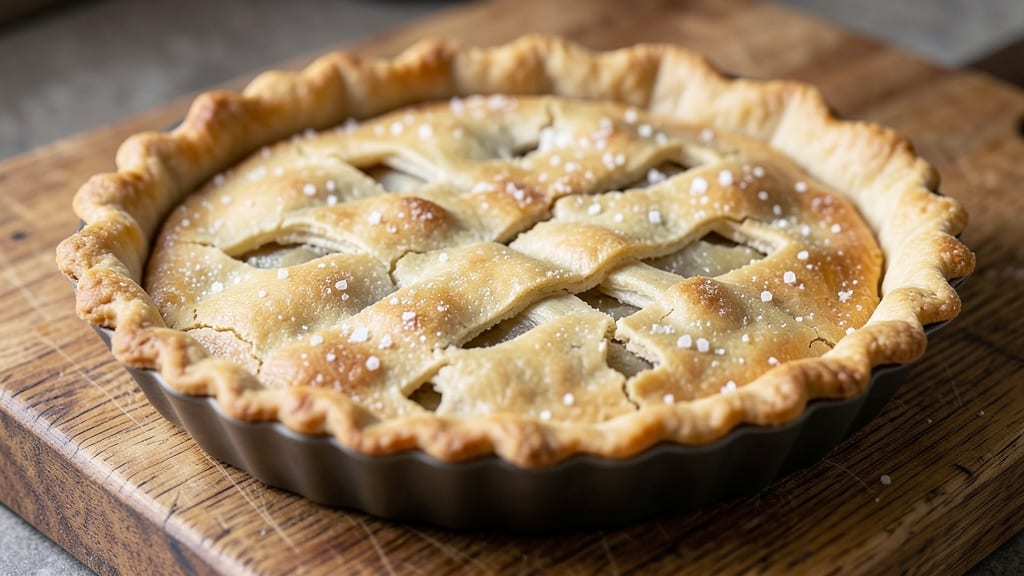 9-Inch Pie Crust Recipe With Crisco: Foil-Sealed Secret for Shatterproof Crust