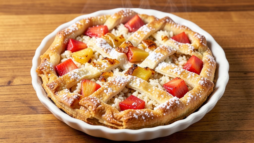 Rice Pie Recipe With Pineapple: Tropical Comfort That Stays Golden All Night