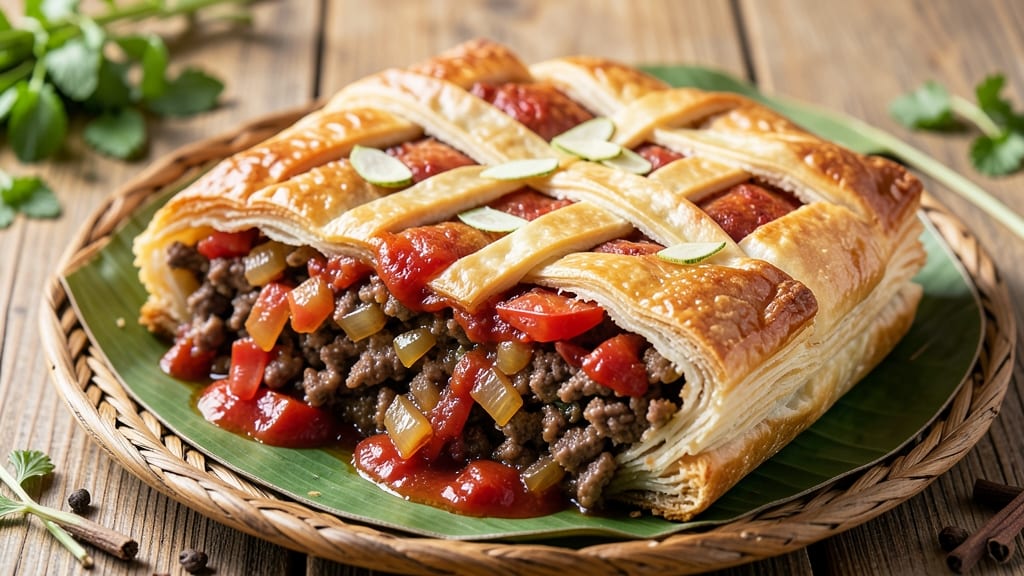 Ghanaian Meat Pie Recipe: Spiced Filling and Buttery Pastry Harmony