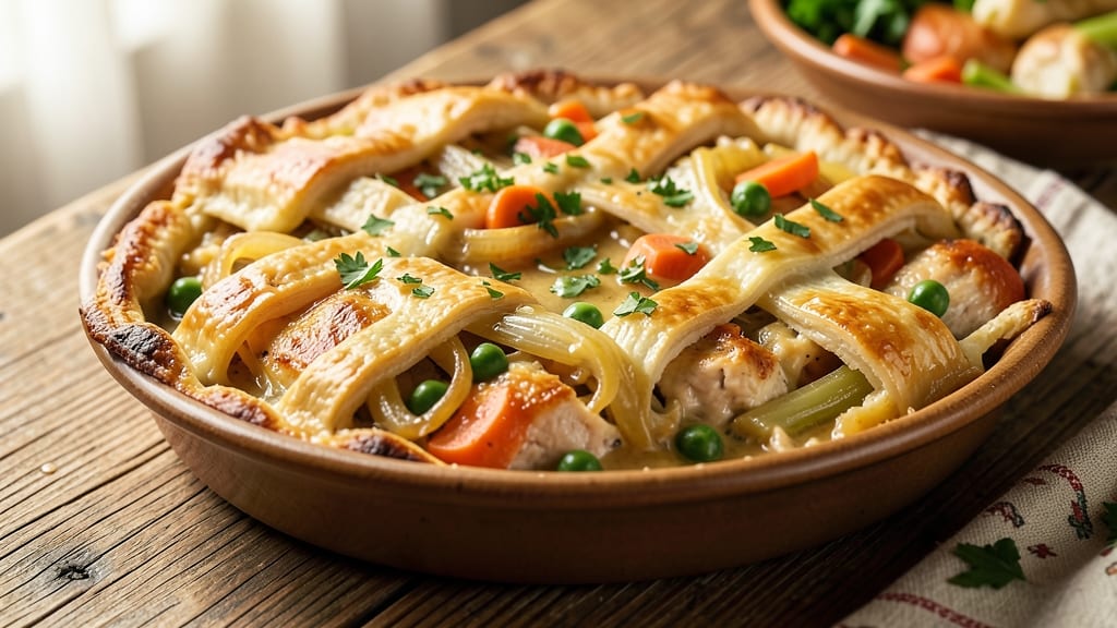 Chicken Pot Pie Recipe With Pepperidge Farm Crust: Foolproof Flaky Layers and Savory Gravy Harmony