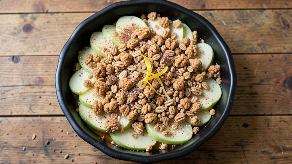 Apple Pie Alternative Recipe: Caramelized Apple Crumble With Spiced Oat Topping