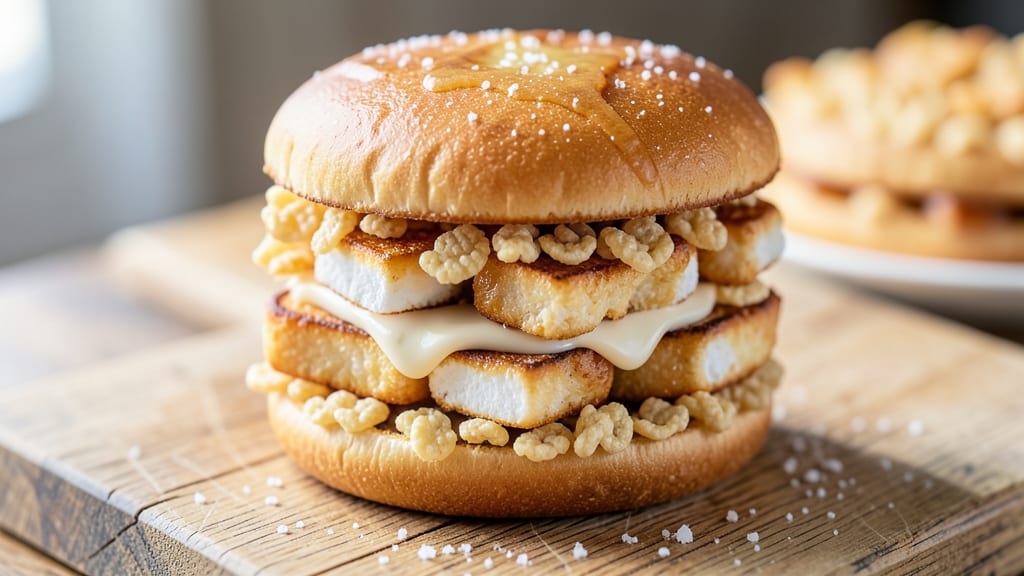Rice Krispie Hamburgers Recipe: Crunchy Clusters and Melty Vanilla Magic